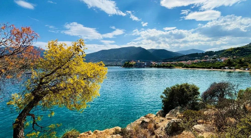View of Ancient Epidaurus seafront
