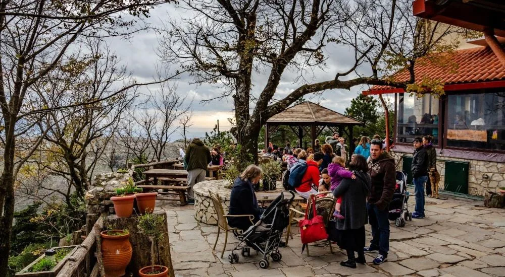 Bafi Refuge in Mount Parnitha