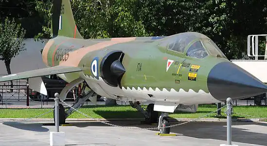 war-museum10 Outdoor aircraft display at the War Museum of Athens